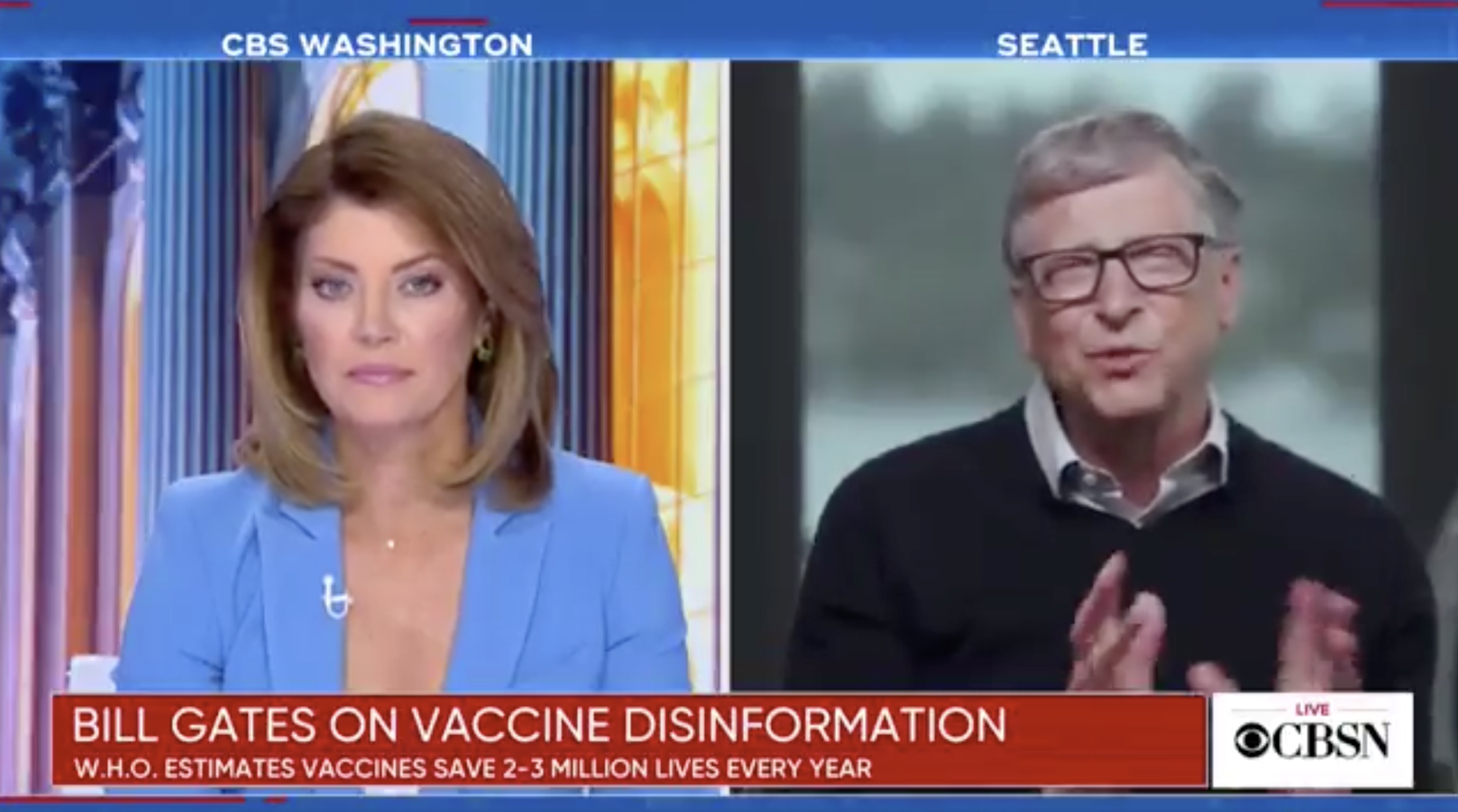 Nieuwnieuws Bill Gates Geen Plannen Voor Microchips In Vaccins