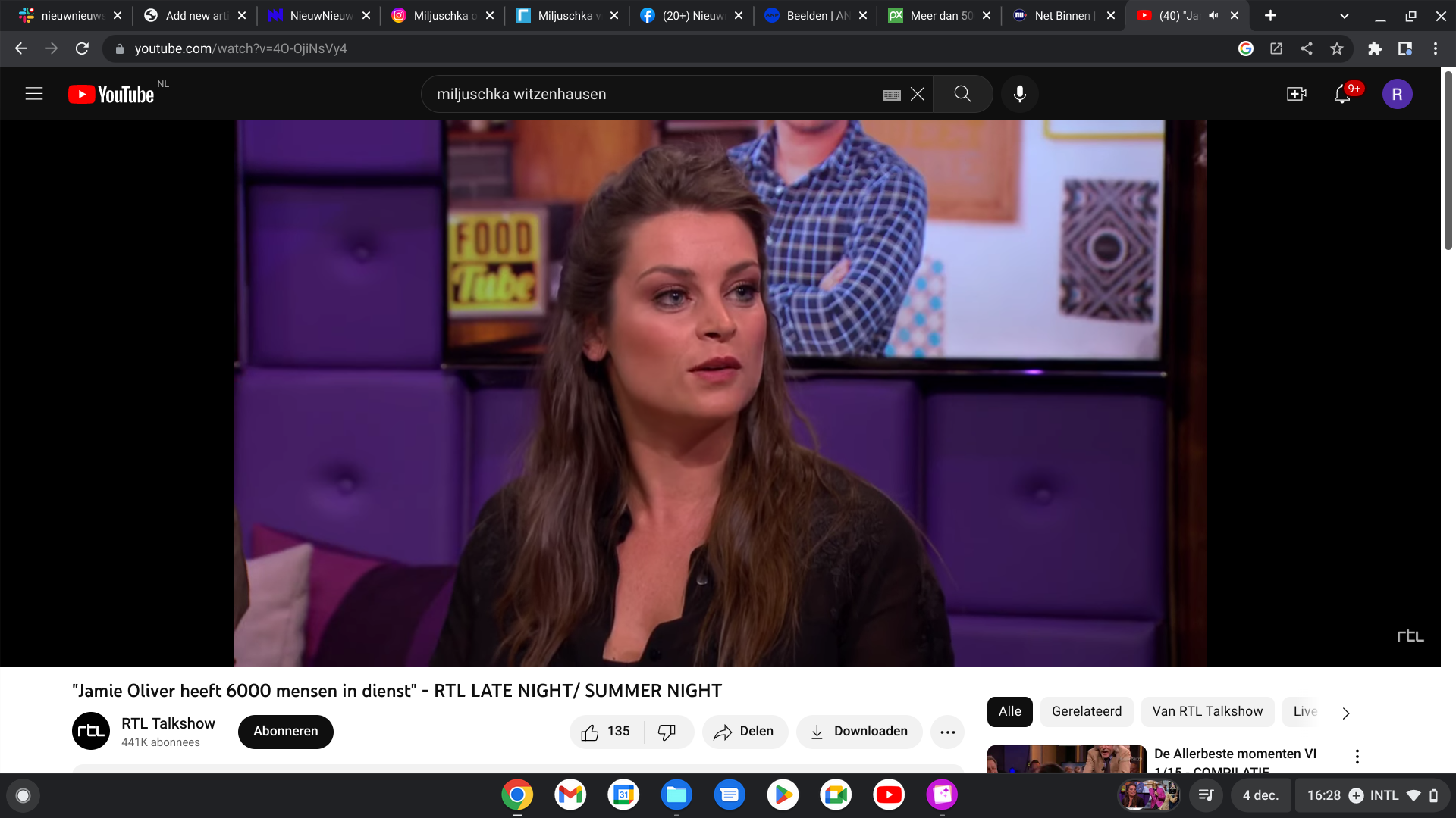 NieuwNieuws: Miljuschka Witzenhausen deelt ontroerend eerbetoon aan