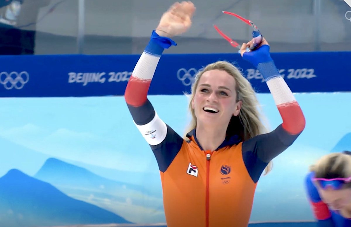 NieuwNieuws: GOUD voor Irene Schouten op de 5.000 meter